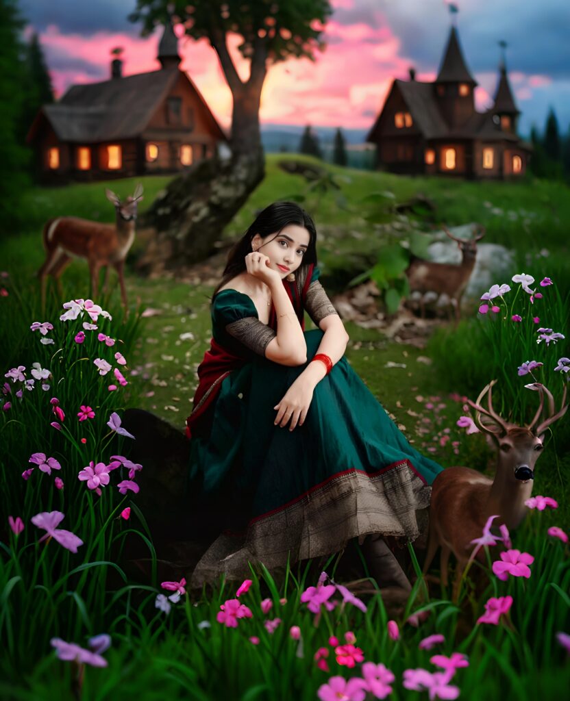 Amazing Night Nature Hypic Background Text 