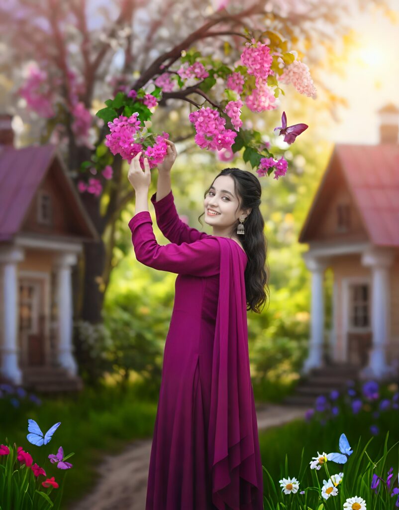 Flower Cottage Beautiful Nature Hypic Prompt 